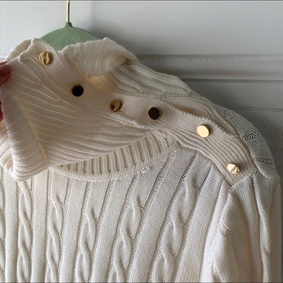 Calvin Klein Dresses | Calvin Klein Ivory Sweater Dress | Color: Cream/White | Size: L | Gunnyrocky's Closet